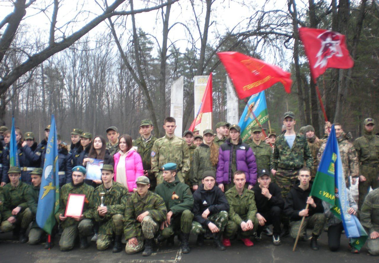 Марш — бросок, посвящённый Дню памяти героев-десантников 6-ой  парашютно-десантной роты 76 ВДВ — ТОГБПОУ 